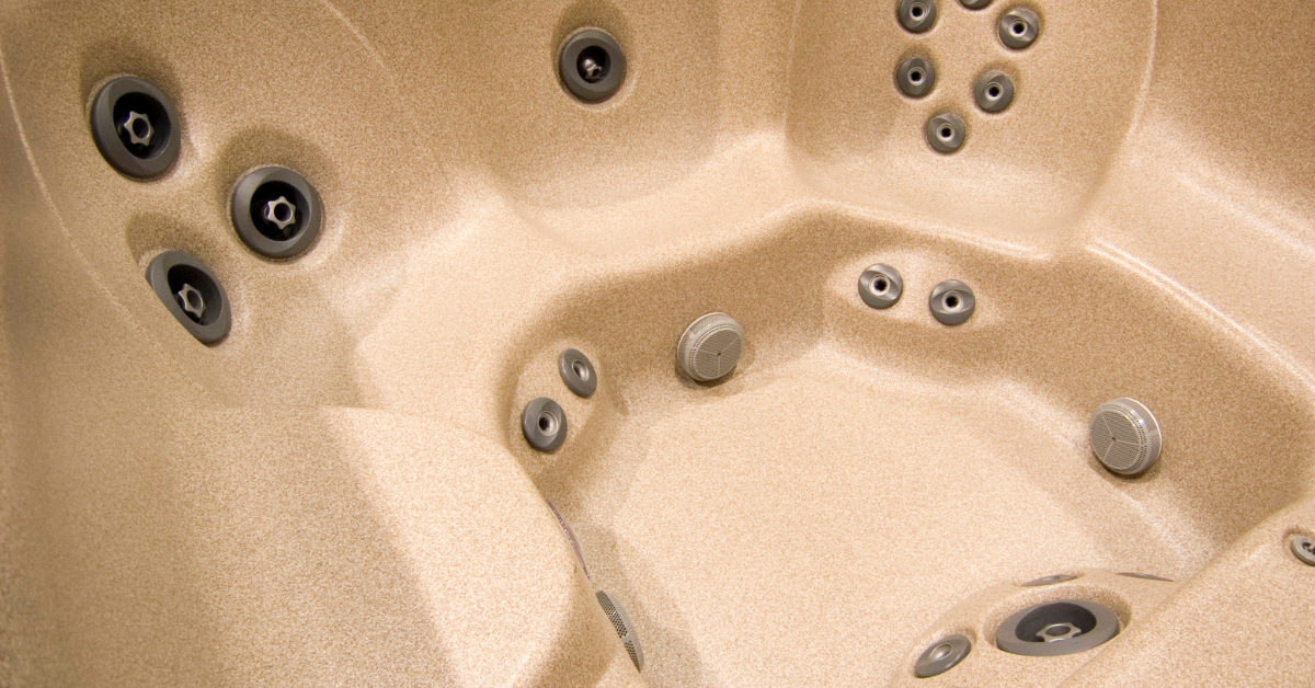 emptying a hot tub