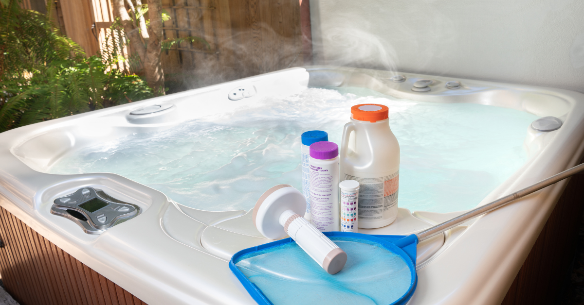 The benefits of using bromine in your hot tub